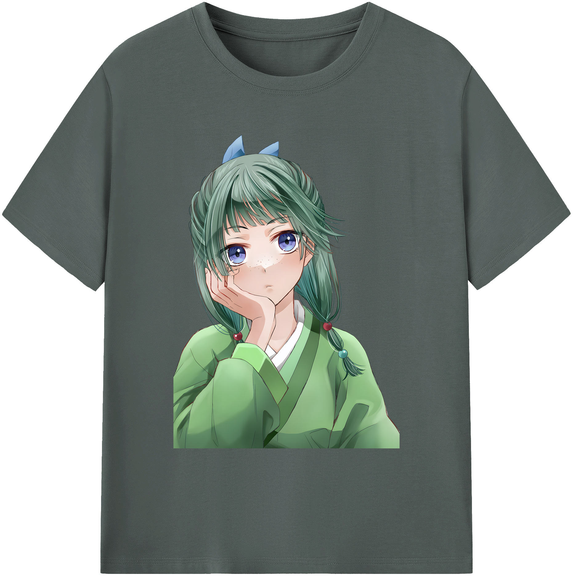 （画像用） 薬屋のひとりごと The Apothecary Diaries 綿100％ メンズ半袖Tシャツ｜肌触りやわらか＆通気性